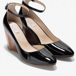 COLE HAAN Lacey Ankle Strap Wedge